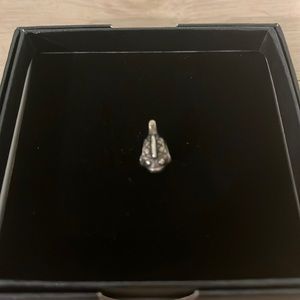 Silver fish pandora charm